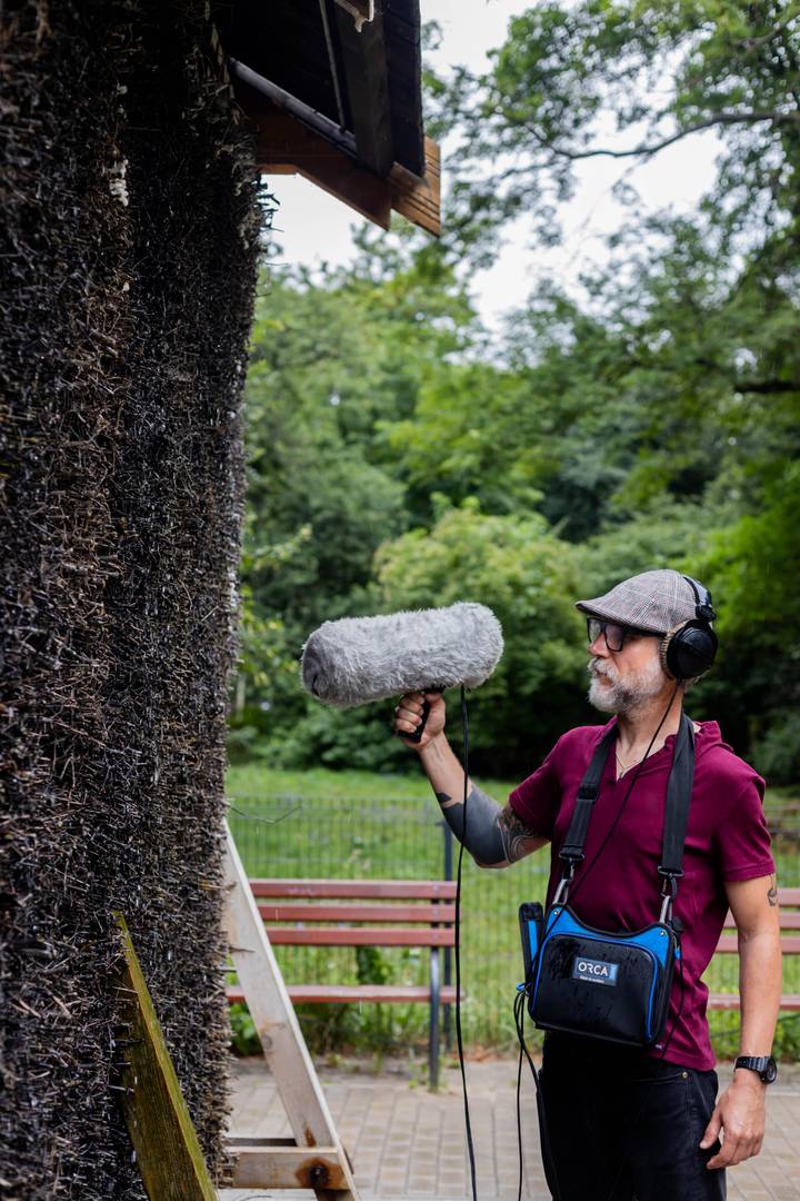 warsztaty z nagrywania dźwięków - Rafał Kołacki fot.HOLLYBABA-38